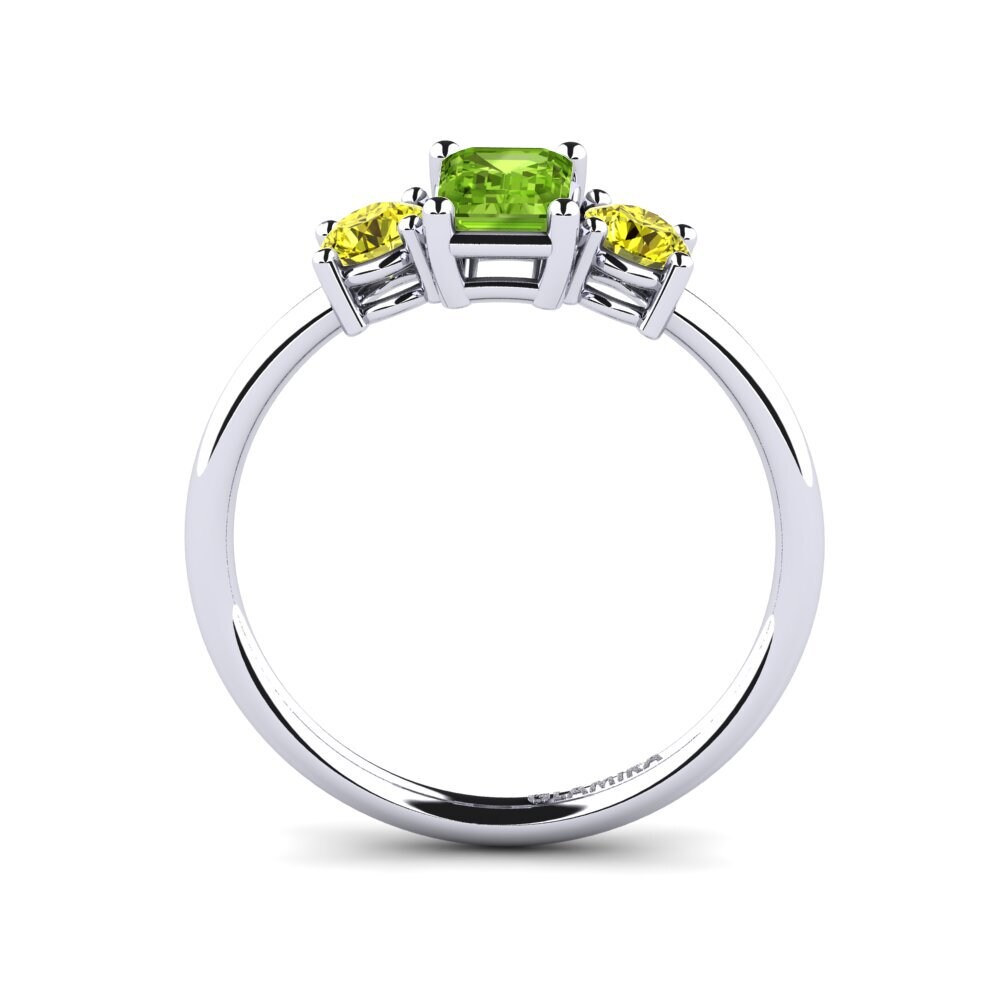 Peridot Zásnubní prsten Mania