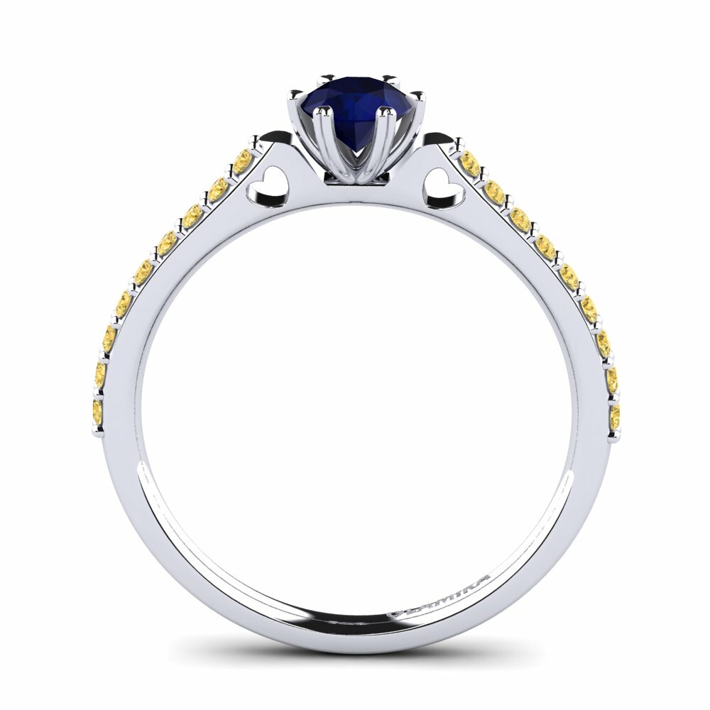 Zafiro Anillo de compromiso Mayetta