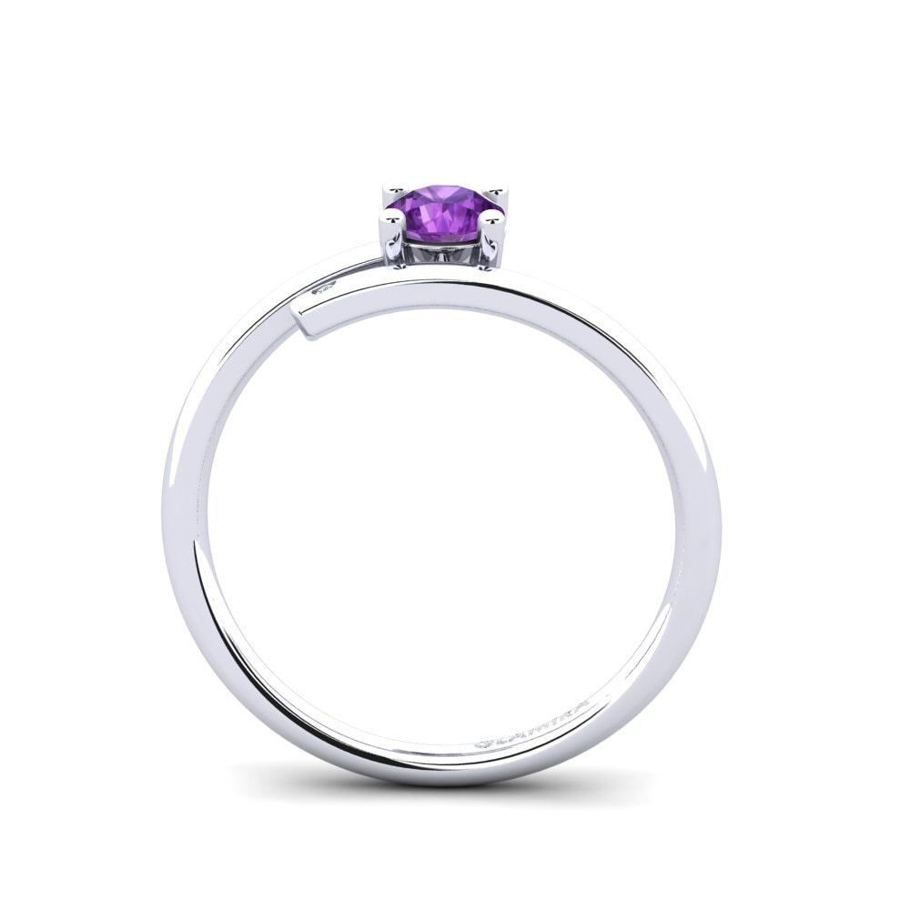 Amethyst Engagement Ring Merrita