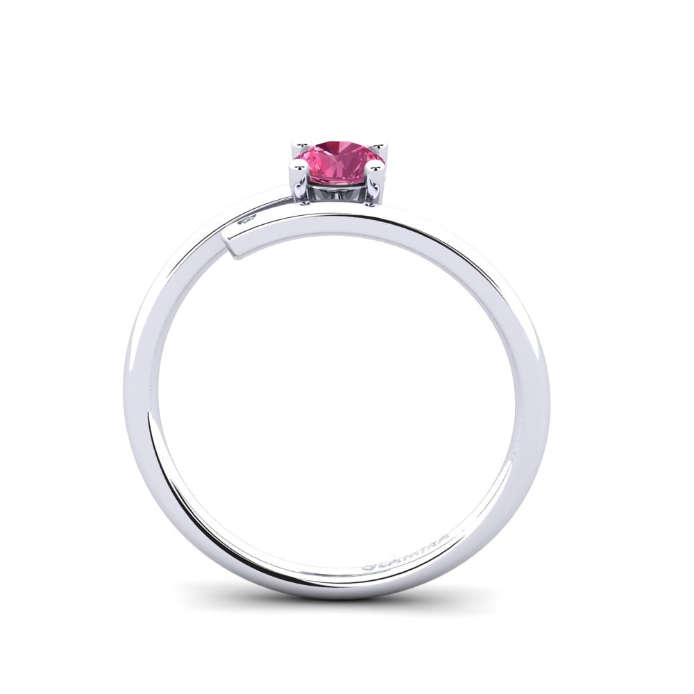 Pink Tourmaline Engagement Ring Merrita
