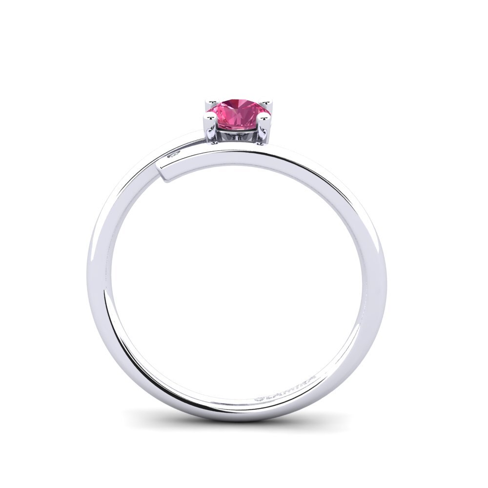 Pink Tourmaline Engagement Ring Merrita