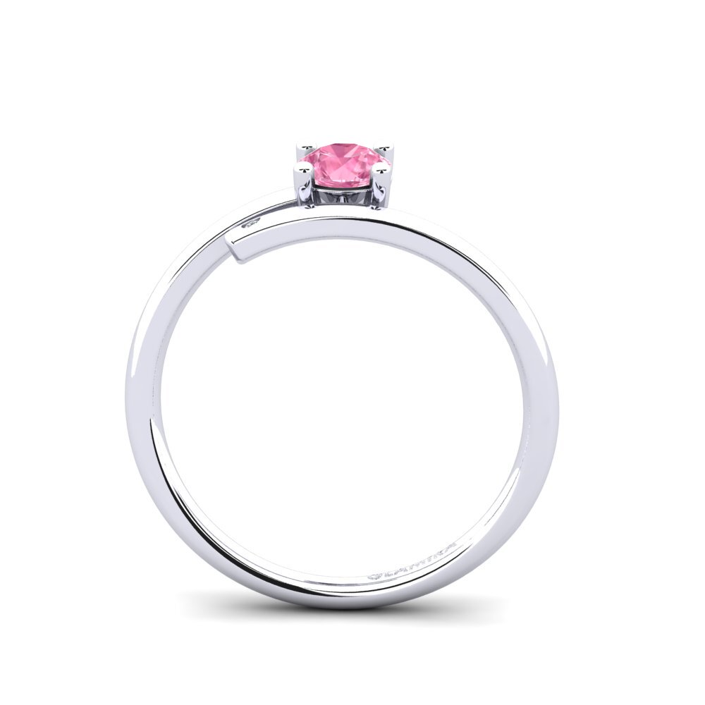 Pink Sapphire Engagement Ring Merrita