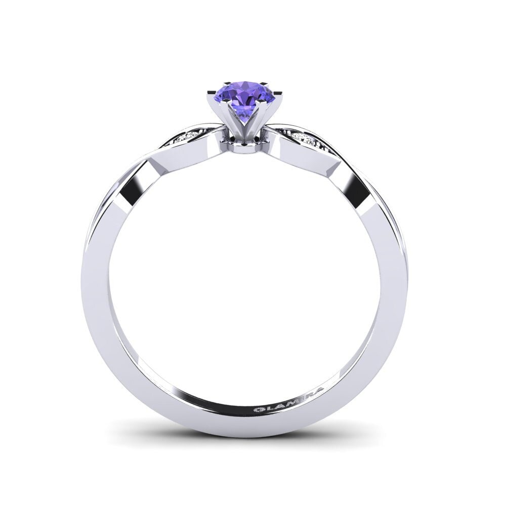 Tanzanite Engagement Ring Neveda