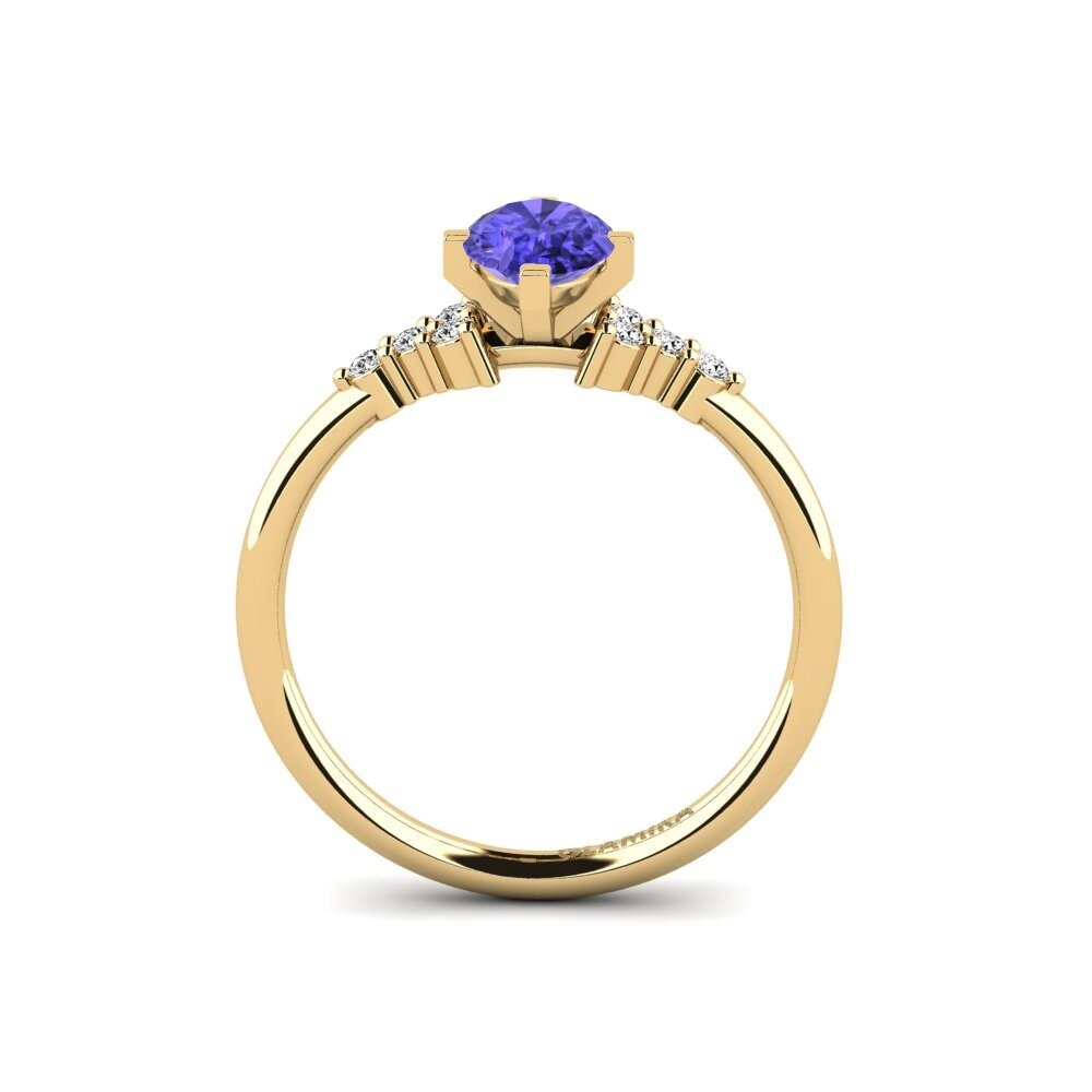 Tanzanite Engagement Ring Odelyn