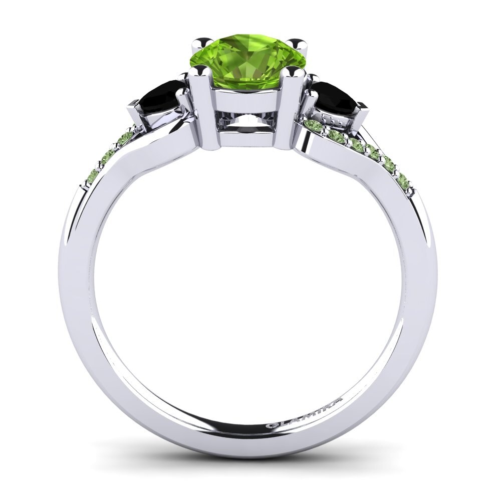 Peridot Zásnubní prsten Roselina 1.0 crt