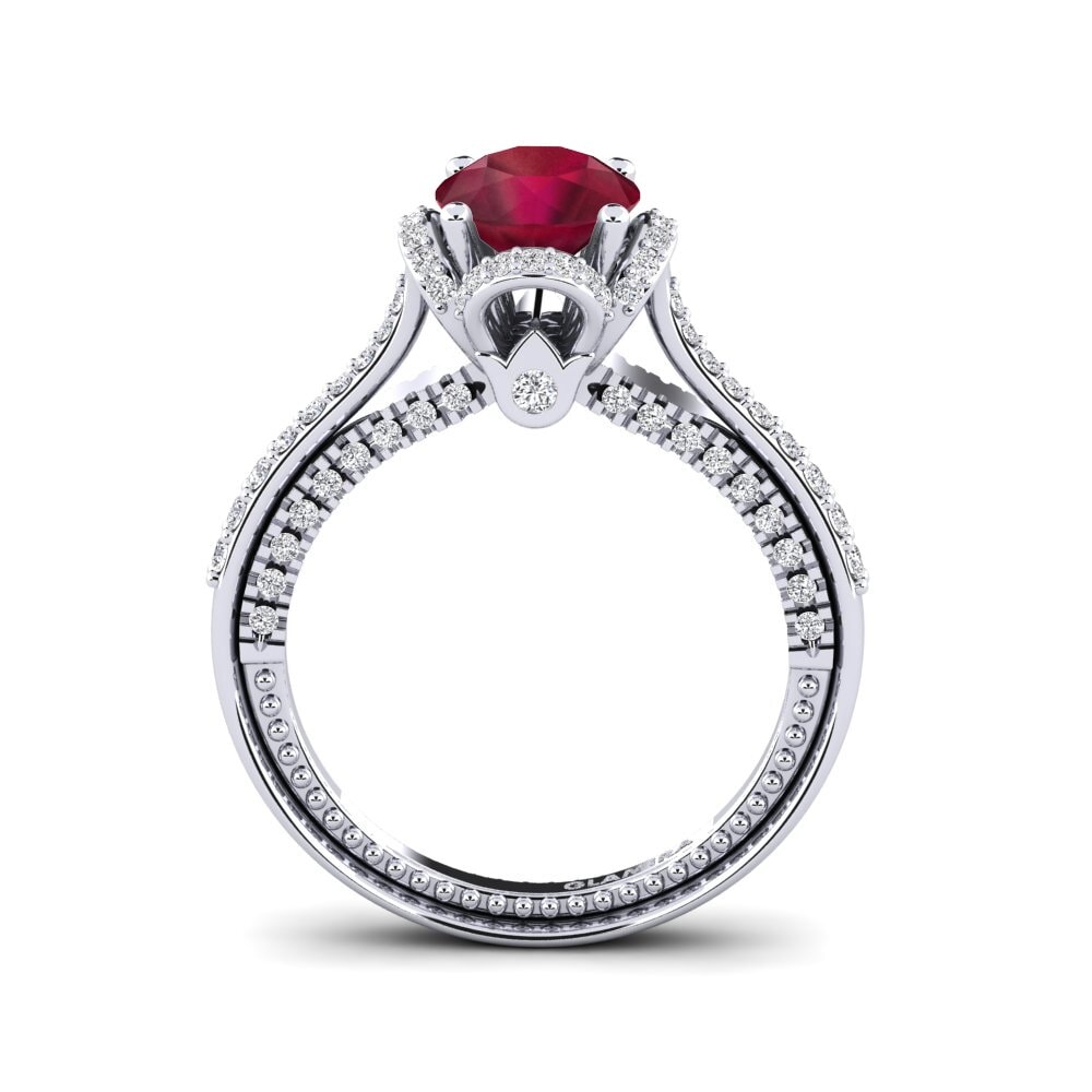 Rubí Anillo de compromiso Sashenka