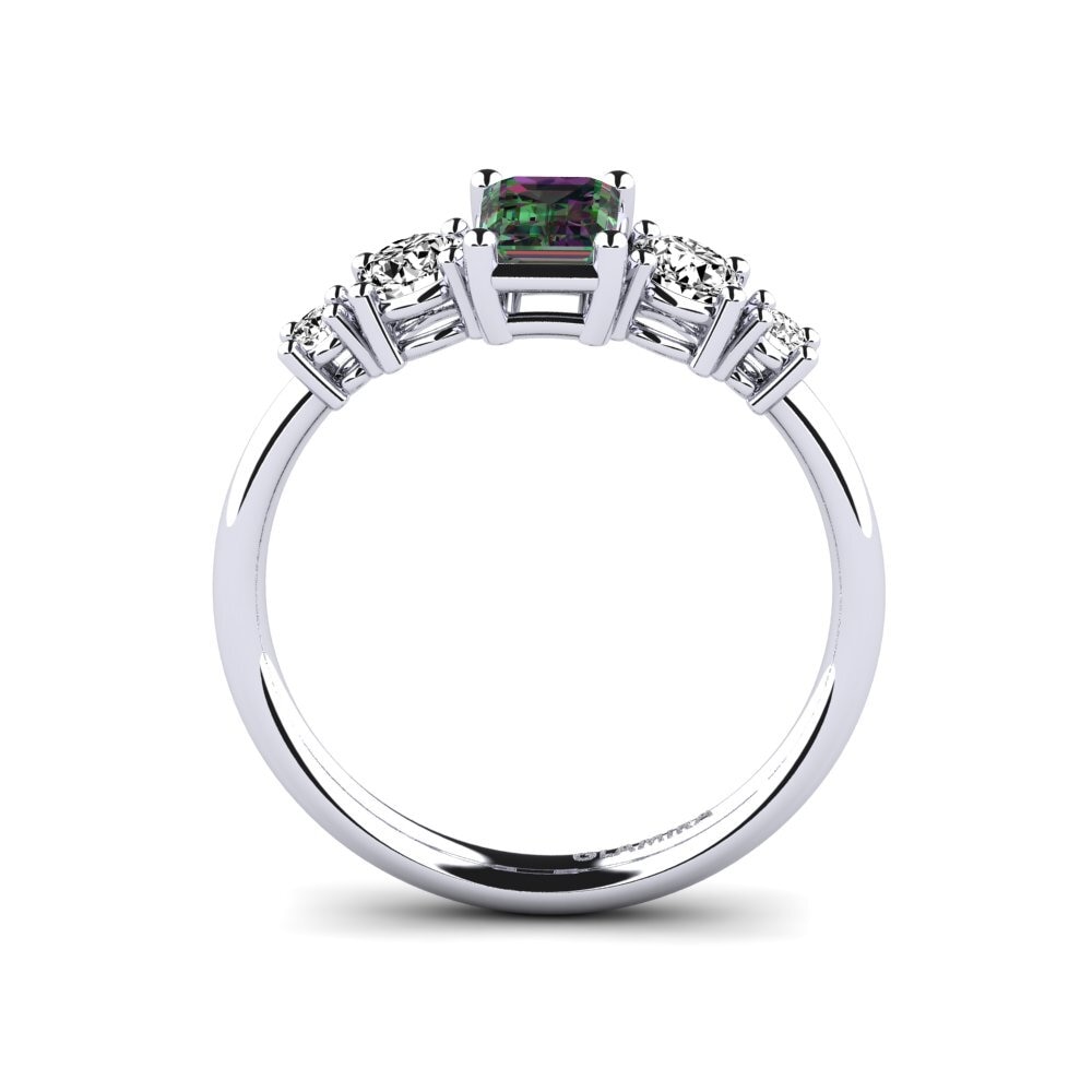 Mystic Topaz Engagement Ring Tessa