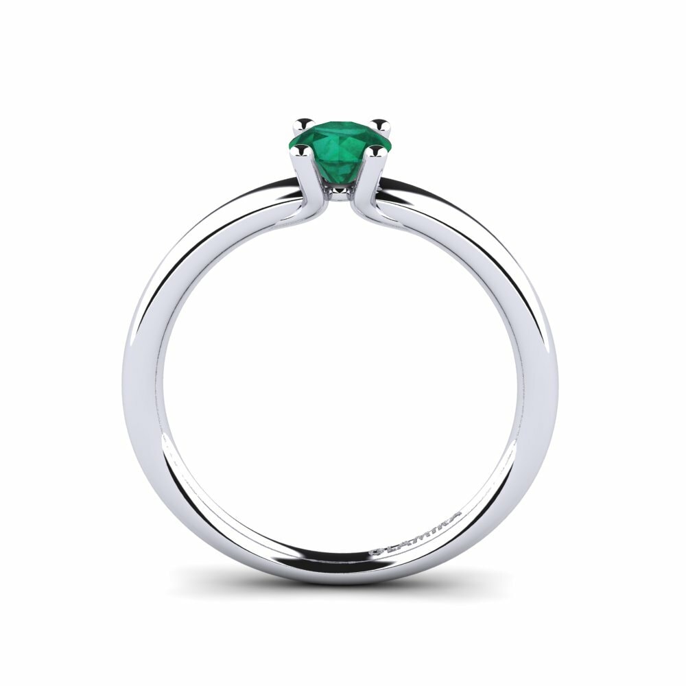 Smaragd Verlobungsring Titina 0.5 crt