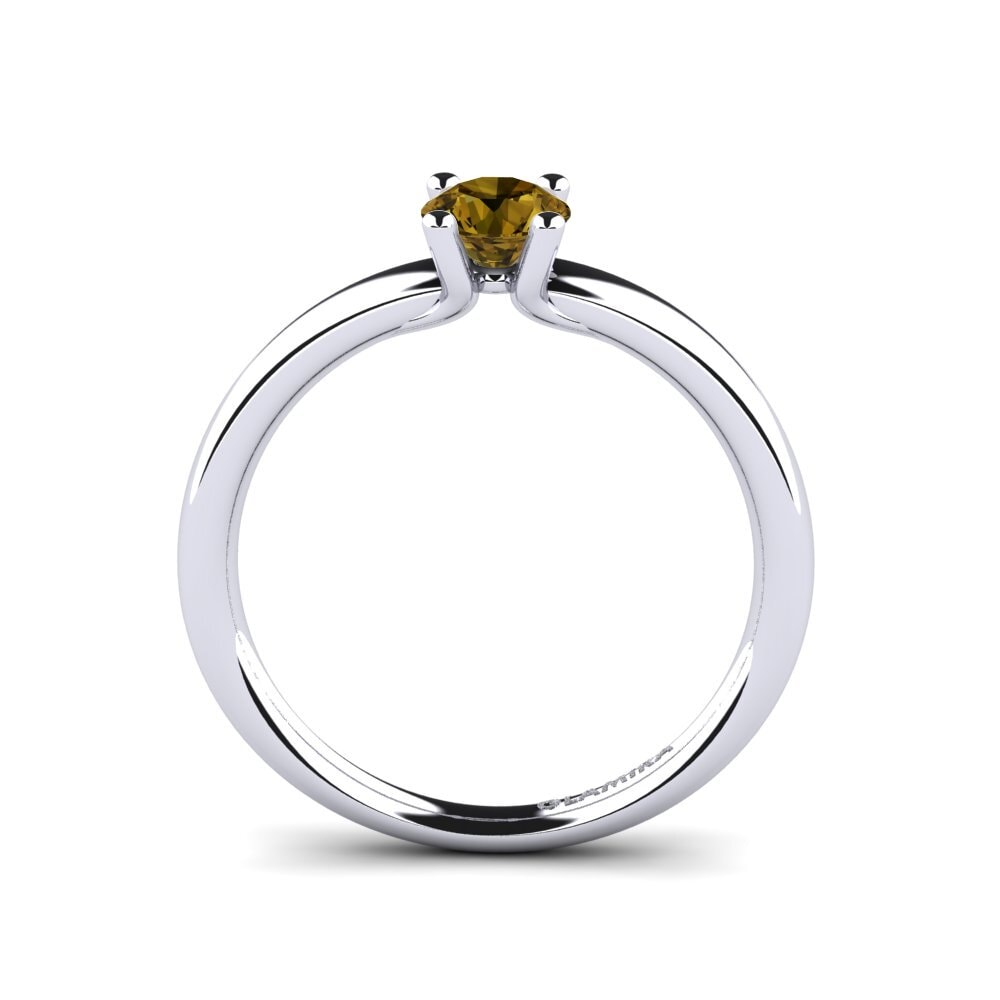 Circón Marrón Anillo de compromiso Titina 0.5 crt
