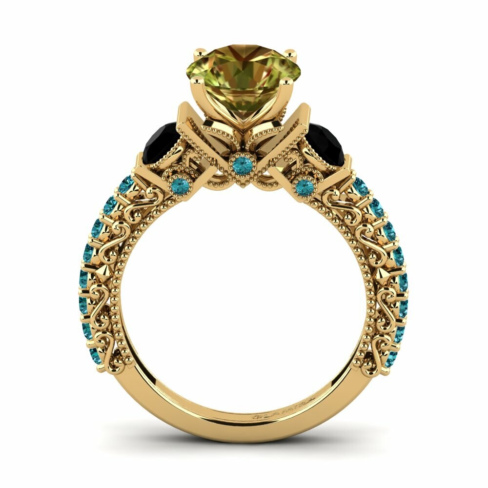 Sultan Stone Engagement Ring Marquita