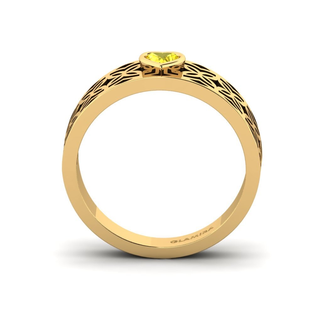 Yellow Sapphire Women's Ring Sue