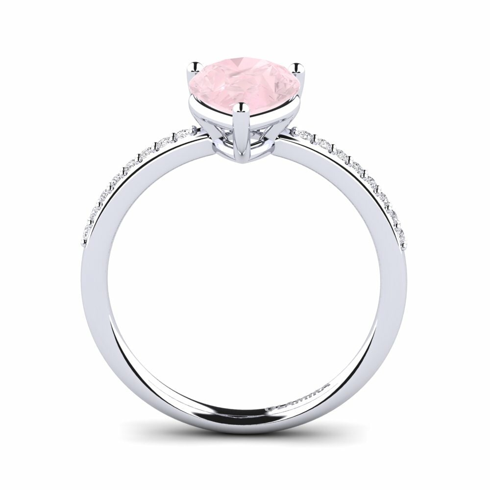 Quartz Rose Bague de fiançailles Vavuniya