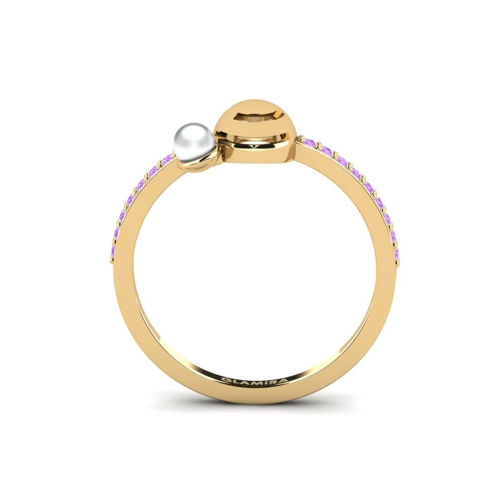 Amatista Anillo Fludyer