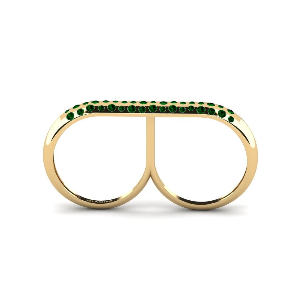 Zircônia Verde Anel Erseka