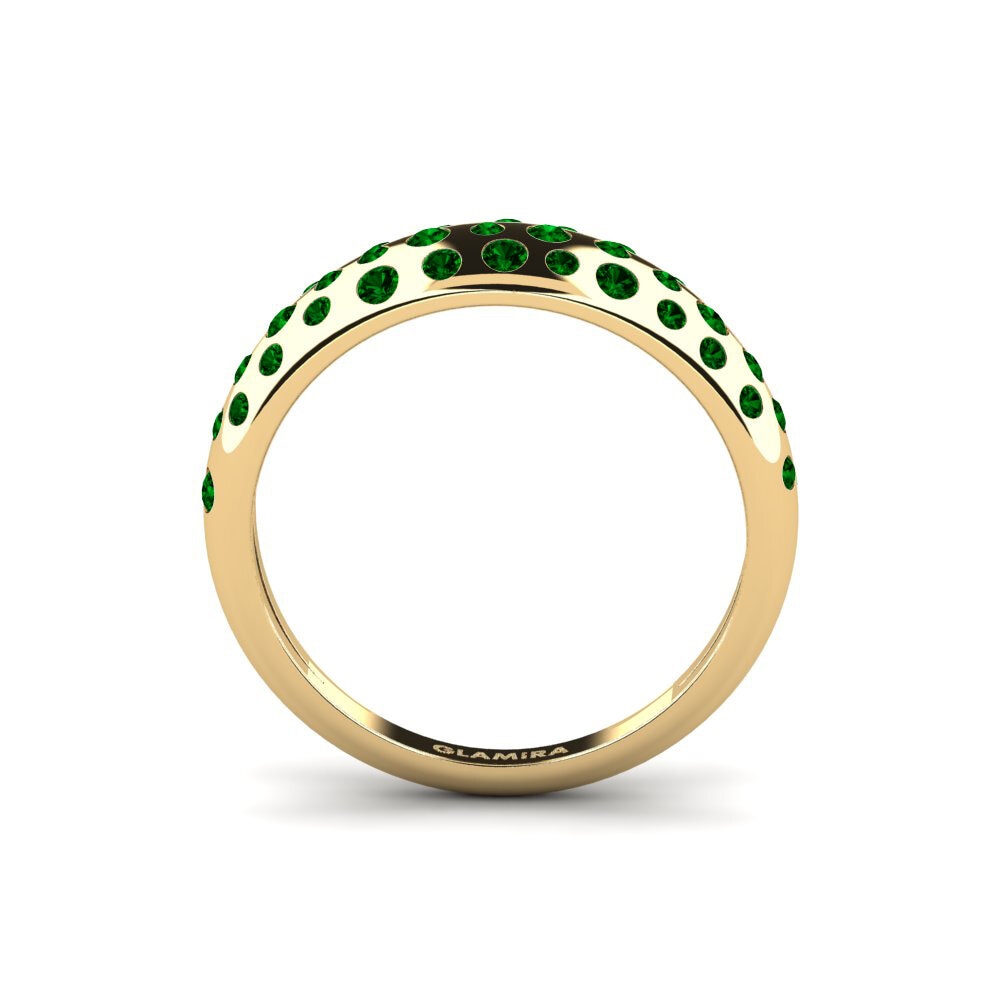Zircônia Verde Anel Koplik