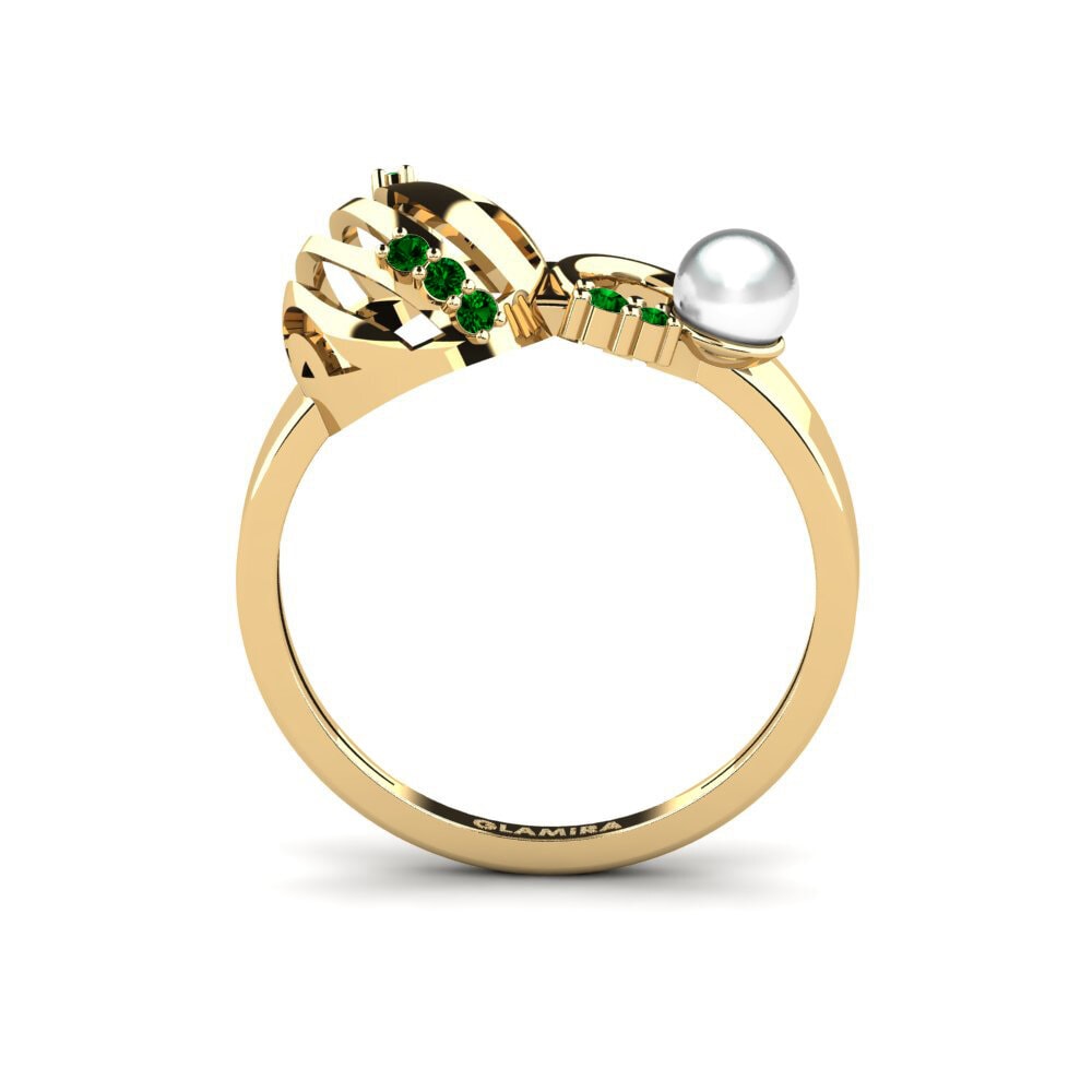 Zircônia Verde Anel Kow
