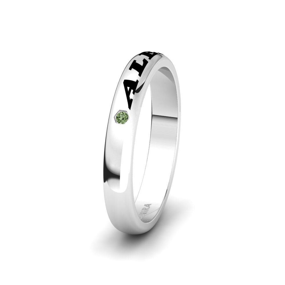 Diamant Vert Alliance pour femme Ayrelle