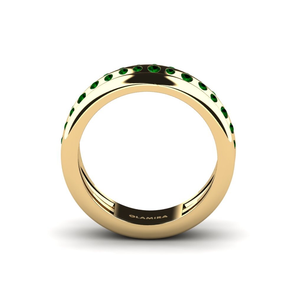 Zircônia Verde Anel Narol