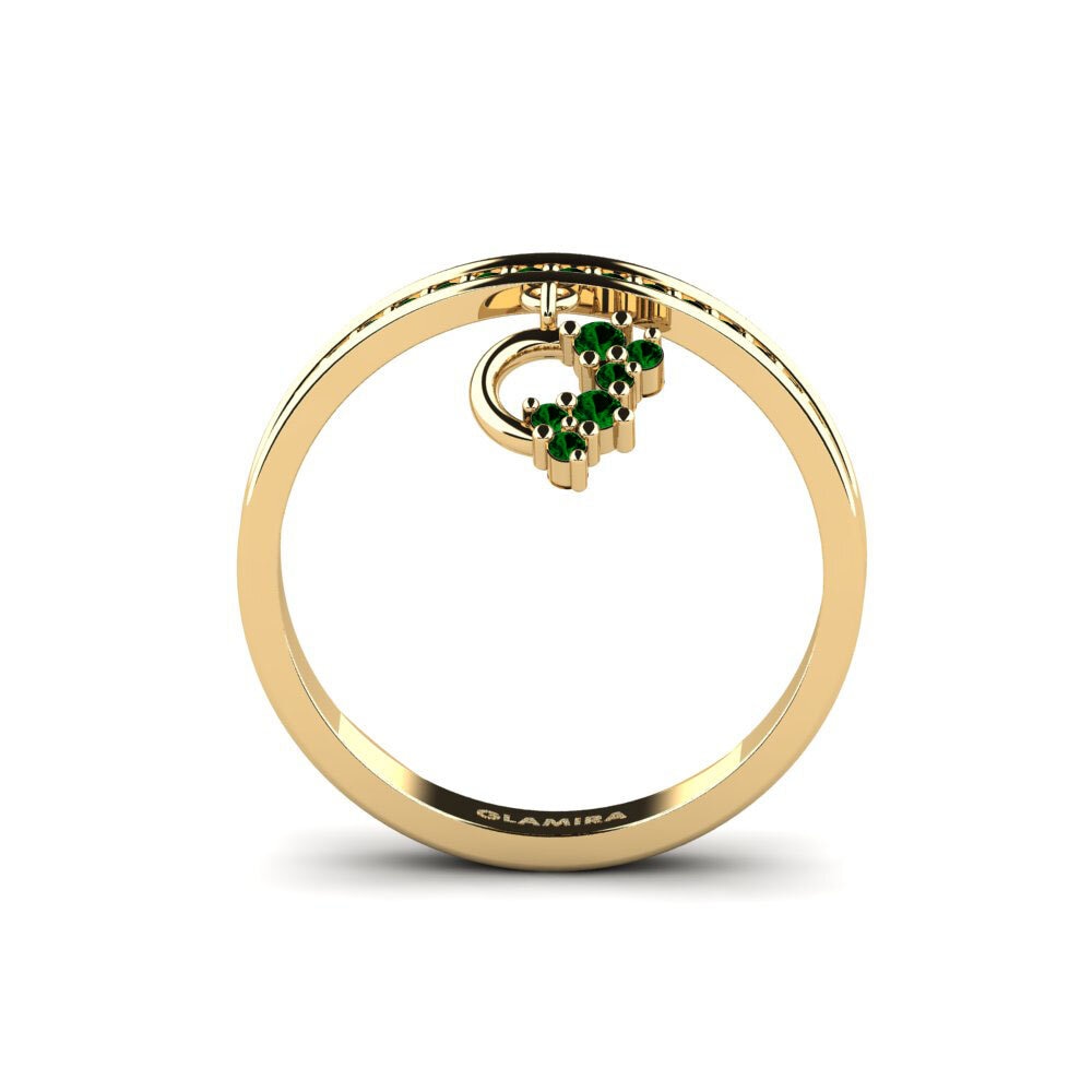 Zircônia Verde Anel Nawinawk
