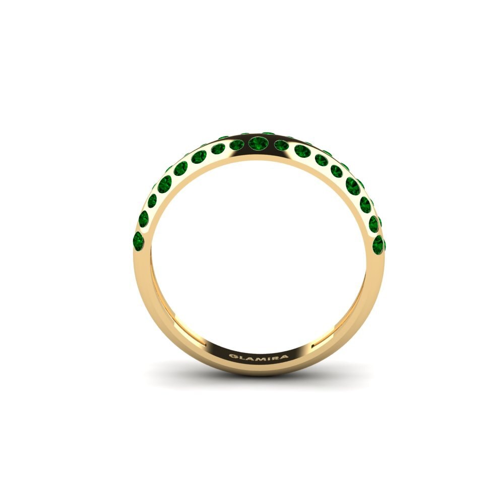 Zircônia Verde Anel Almed