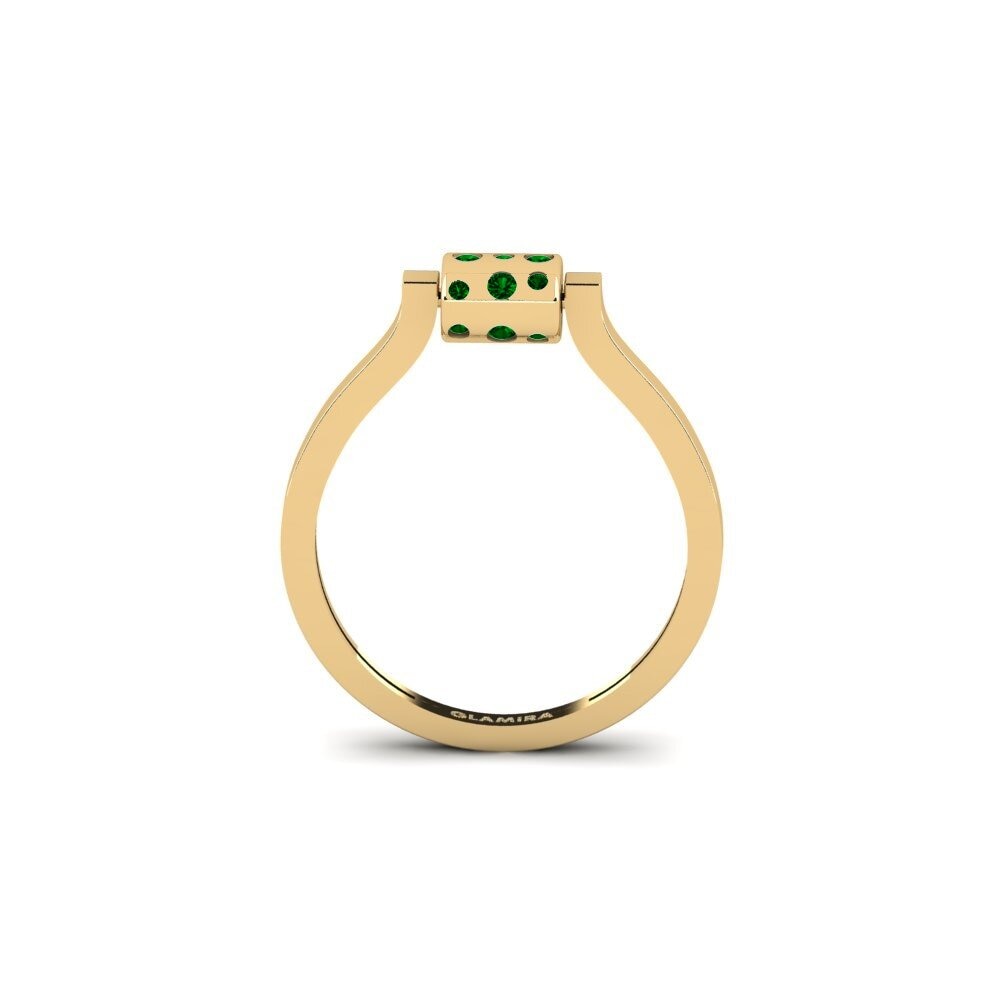 Zircônia Verde Anel Sarahda