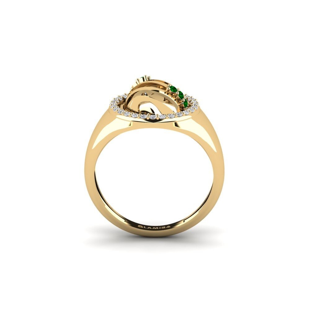 Zircônia Verde Anel Tarinas