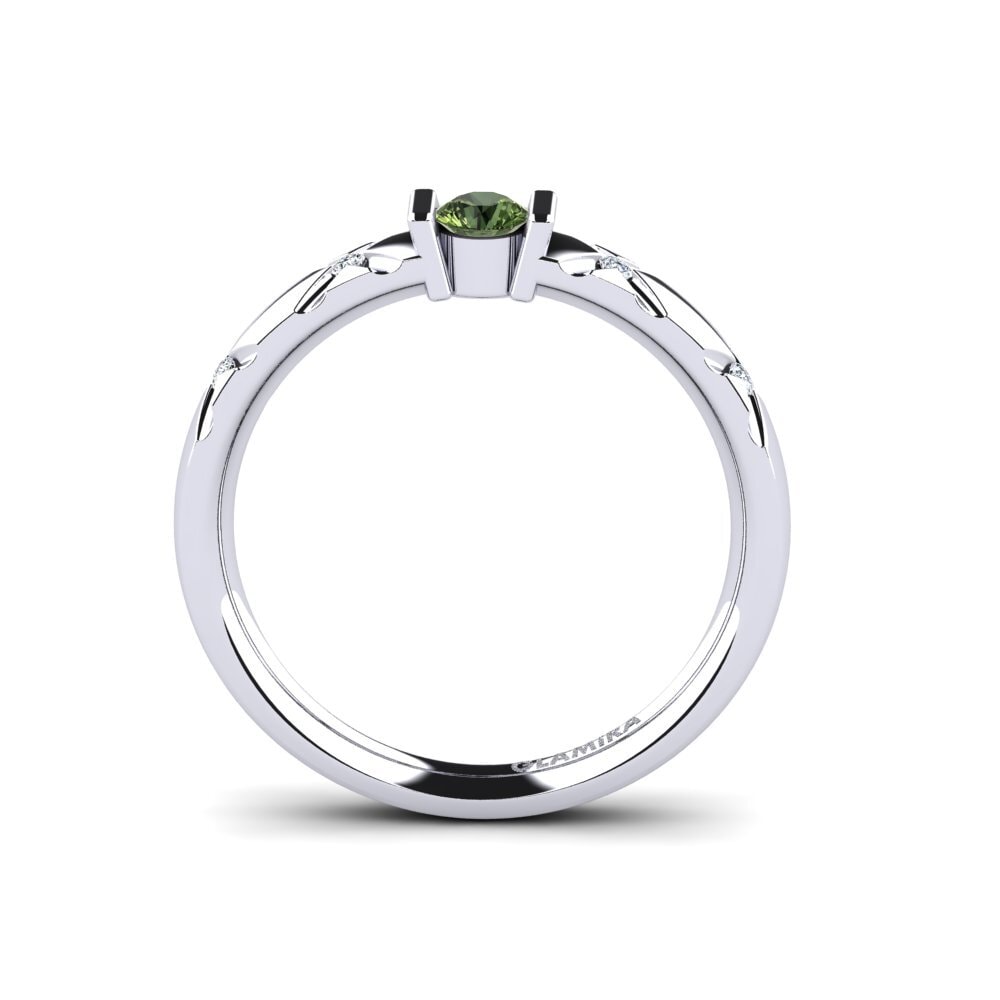 Green Sapphire Engagement Ring Alidia