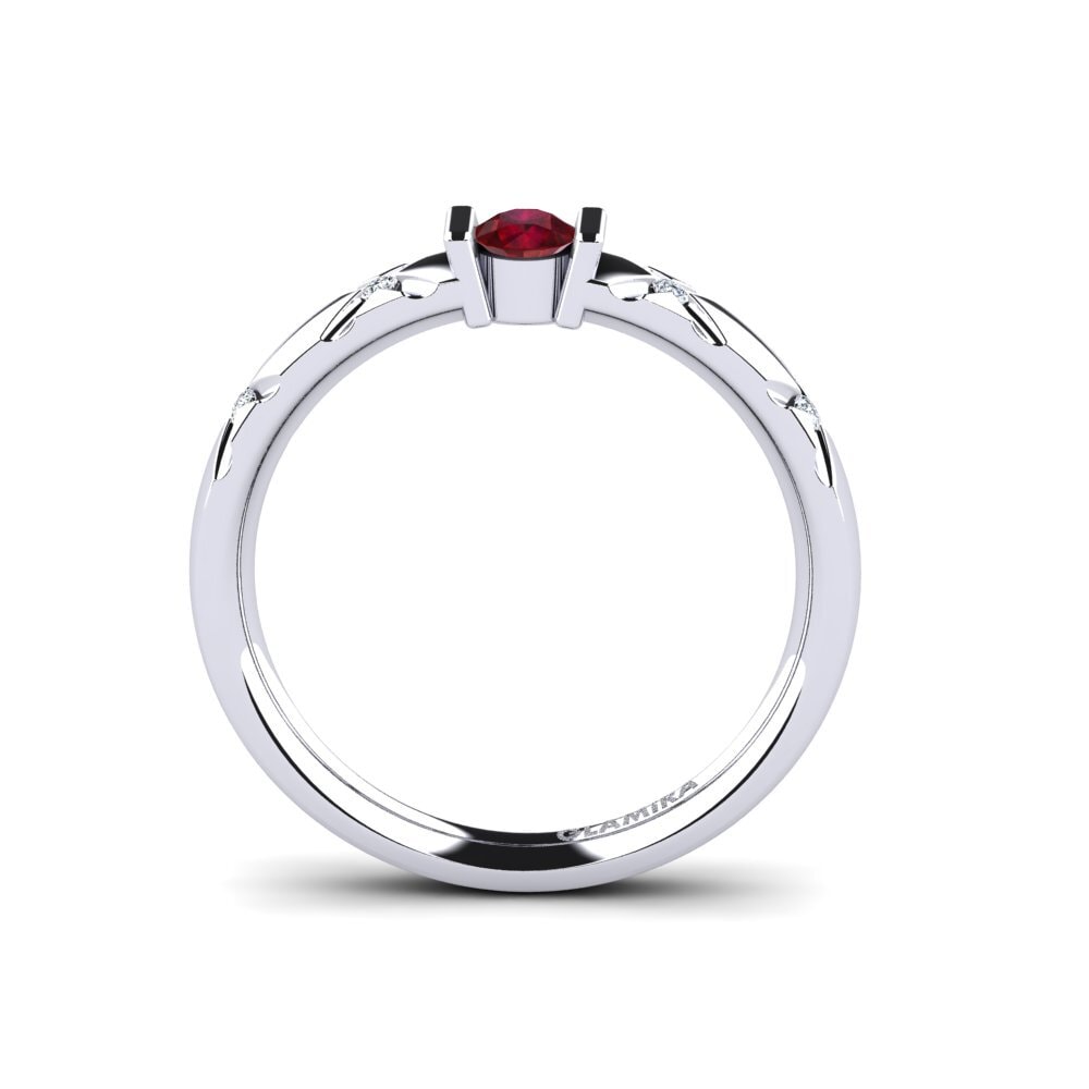 Ruby Engagement Ring Alidia