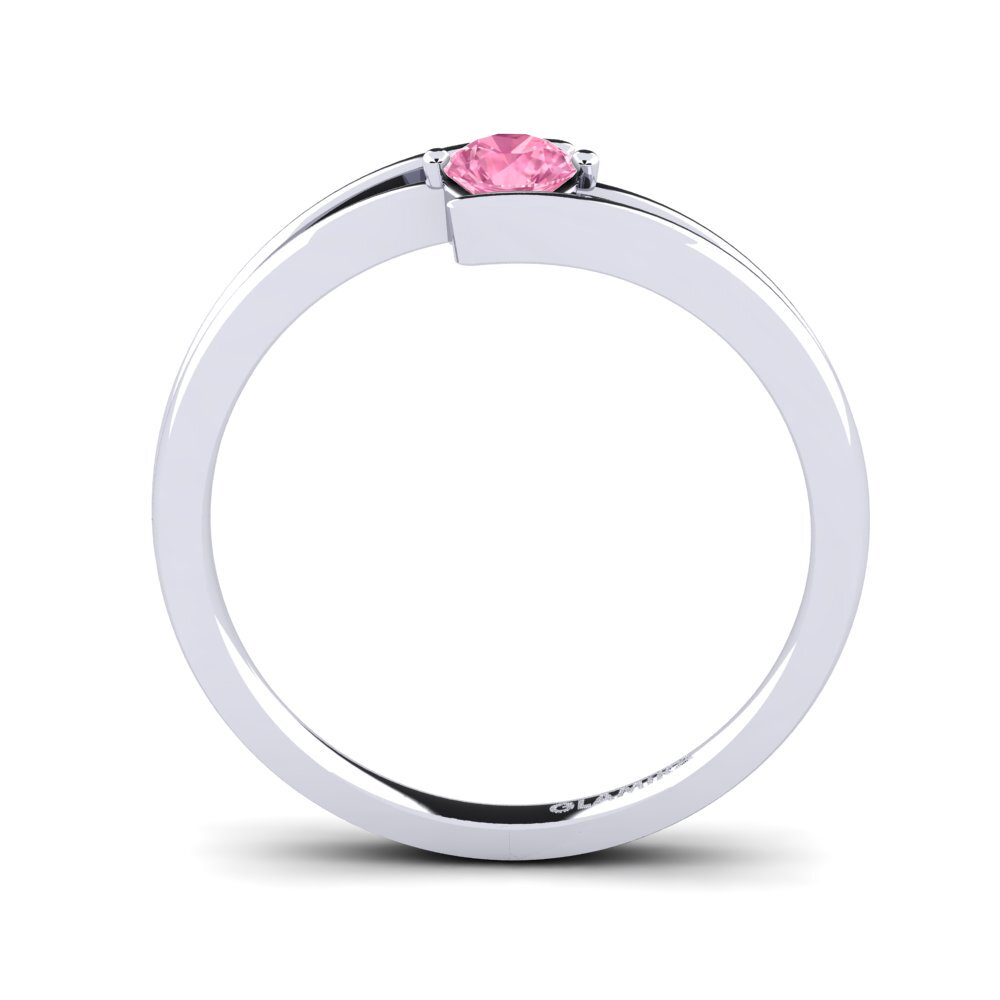 Pink Sapphire Engagement Ring Amalia 0.25 crt