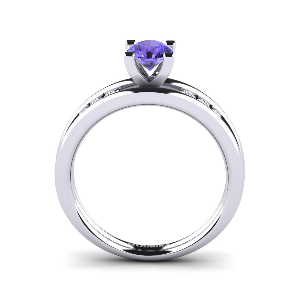 Tanzanite Engagement Ring Bayamine