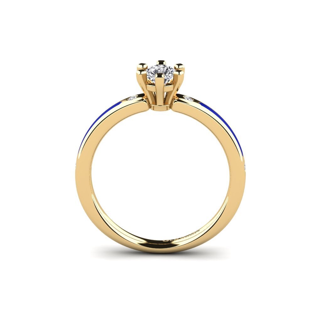 Gelbgold 585 Verlobungsring Beniamina