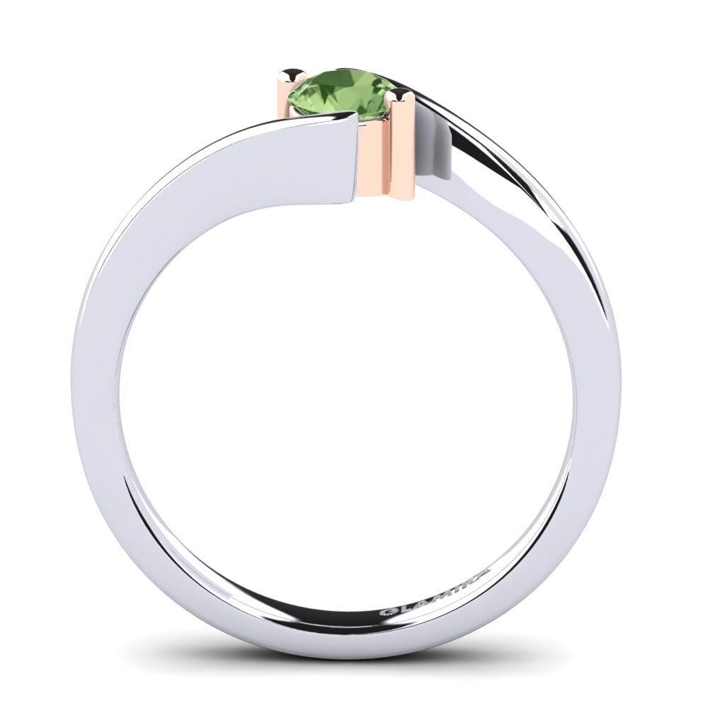 Green Sapphire Engagement Ring Bridal Element