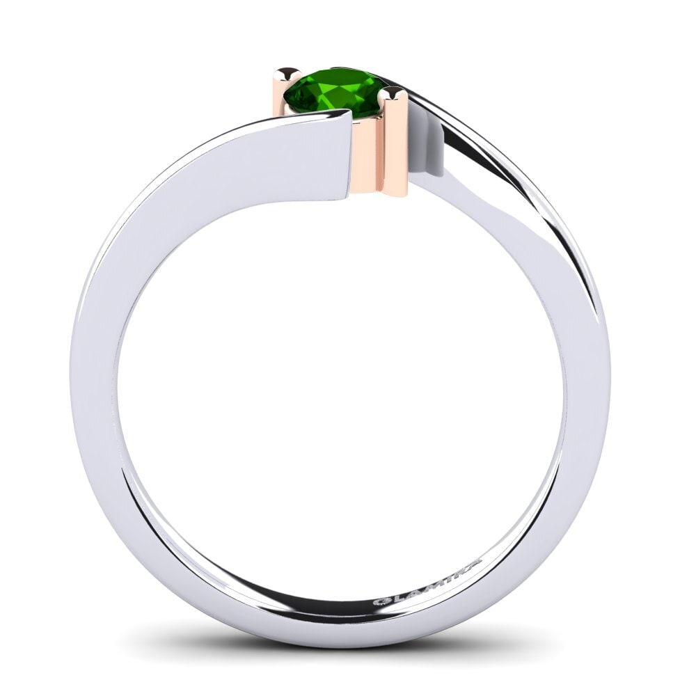 綠色碧璽 訂婚戒指 Bridal Element