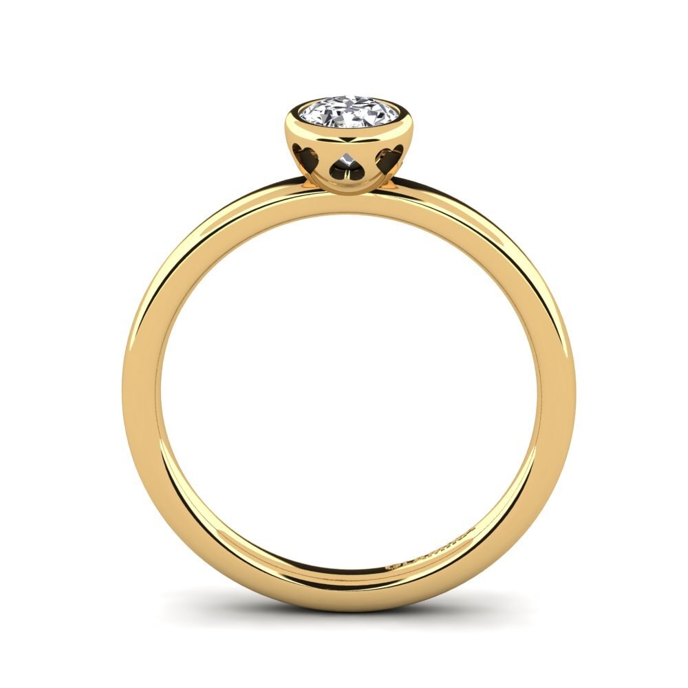 Lab Grown Diamond Engagement Ring Bridal Passion 0.5 crt