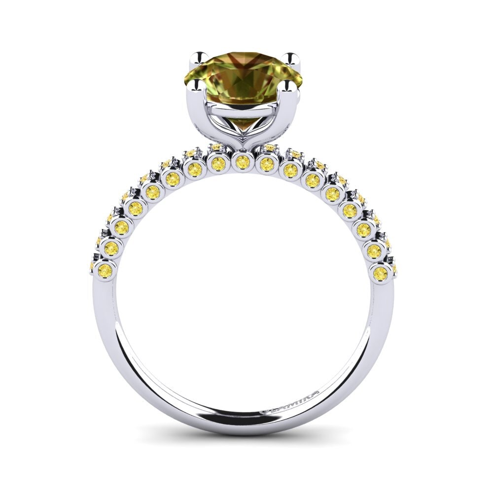 Sultan Stone Engagement Ring Cannoli 2.0 crt
