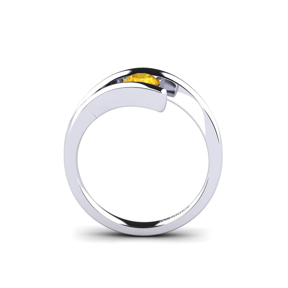 Citrin Verlobungsring Clara 0.5crt