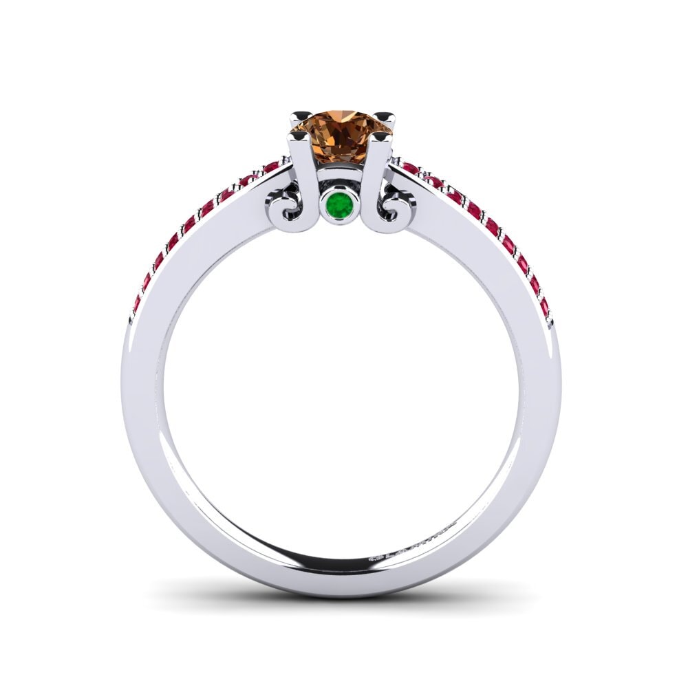 Brown Diamond Engagement Ring Donielle