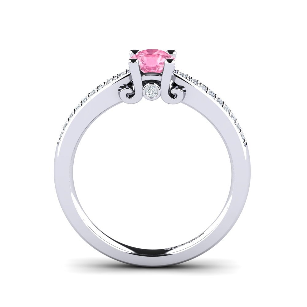 Pink Sapphire Engagement Ring Donielle