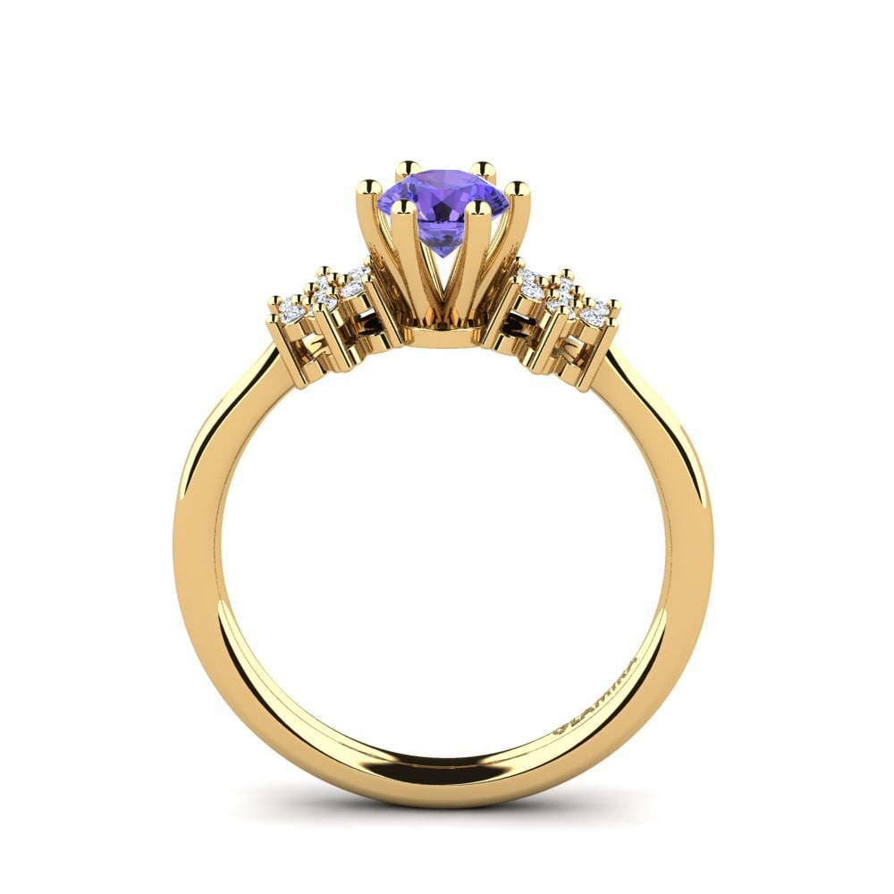 Tanzanite Engagement Ring Eila
