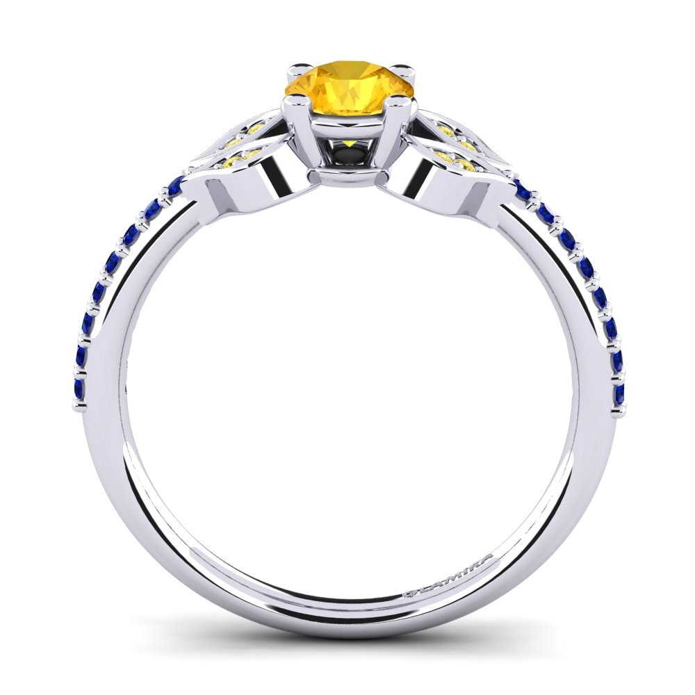 Citrine Engagement Ring Elide