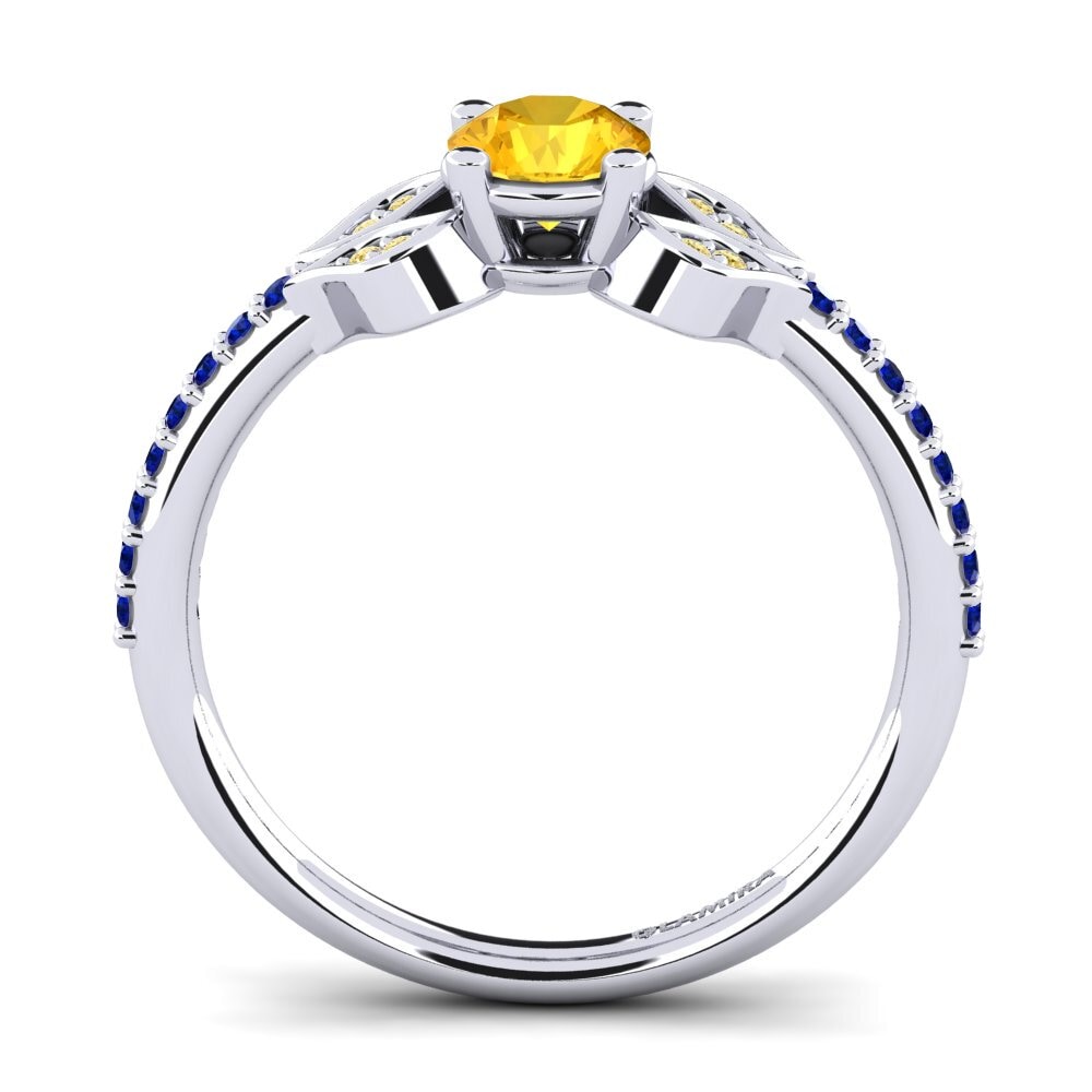 Citrine Engagement Ring Elide
