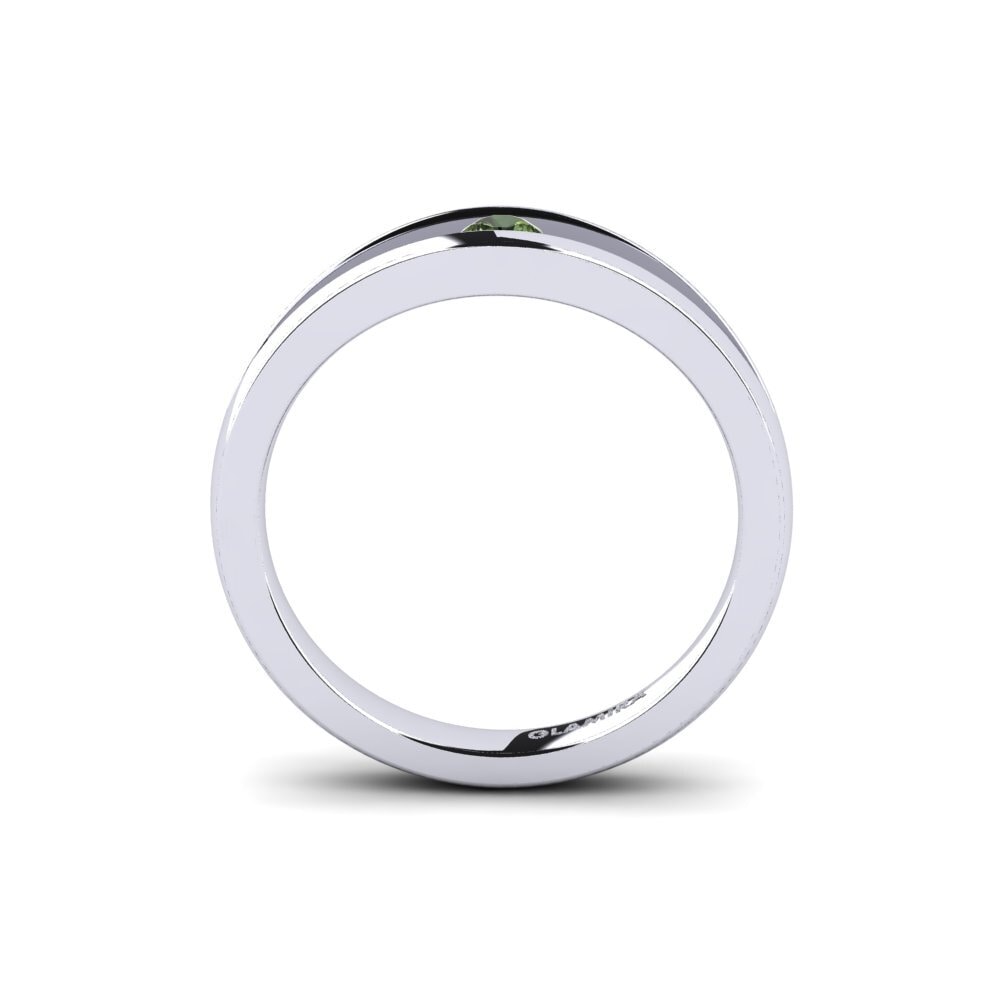 Green Sapphire Engagement Ring Jessica