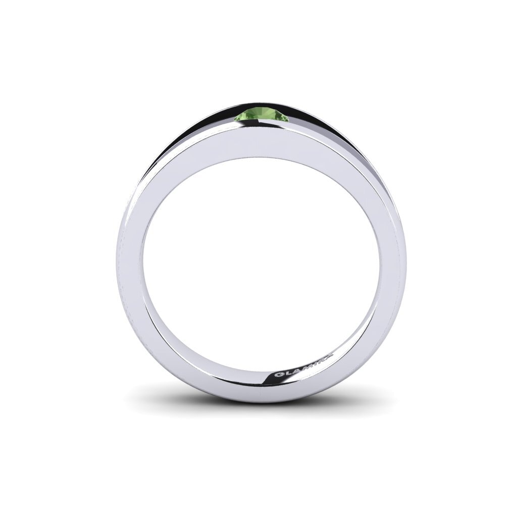 Green Sapphire Engagement Ring Jessica 0.25 crt