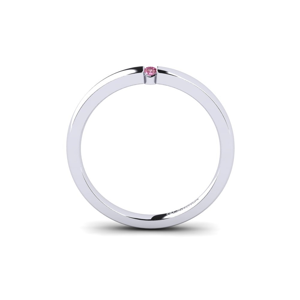 Rhodolite Garnet Engagement Ring Lissy 0.03 crt