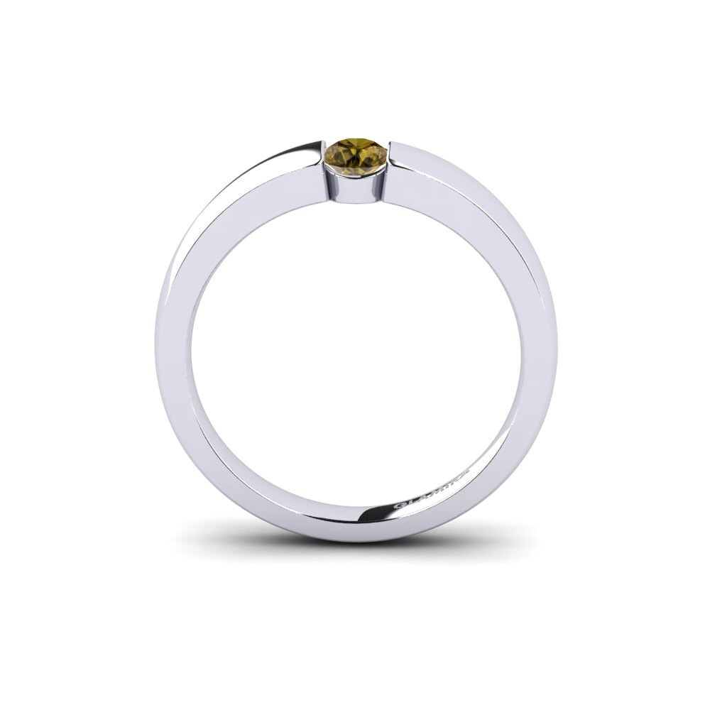 Circón Marrón Anillo de compromiso Lissy 0.25crt