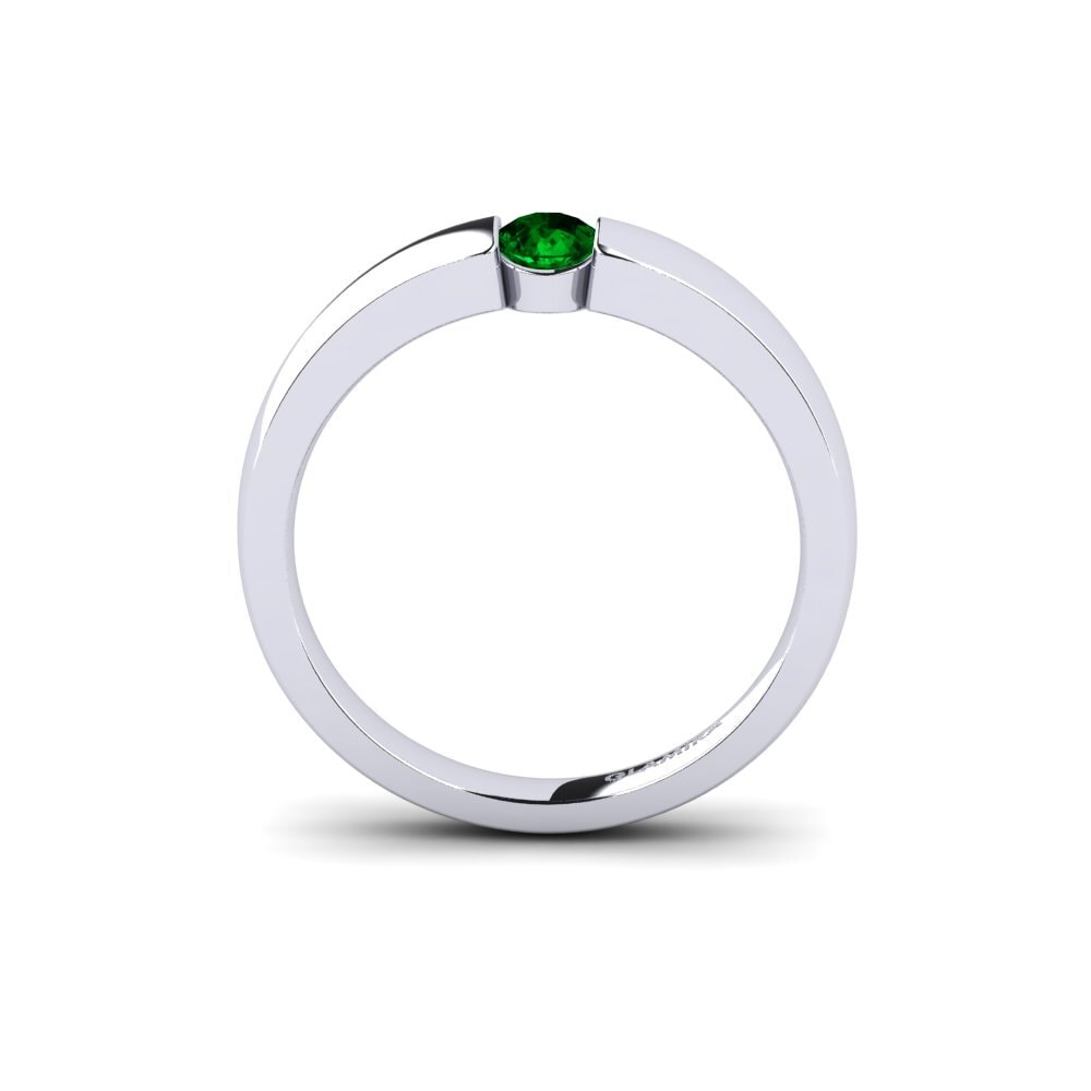 Green Zirconia Engagement Ring Lissy 0.25crt