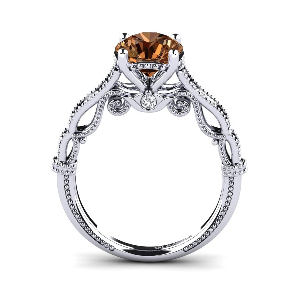 Brown Diamond Engagement Ring Marilee
