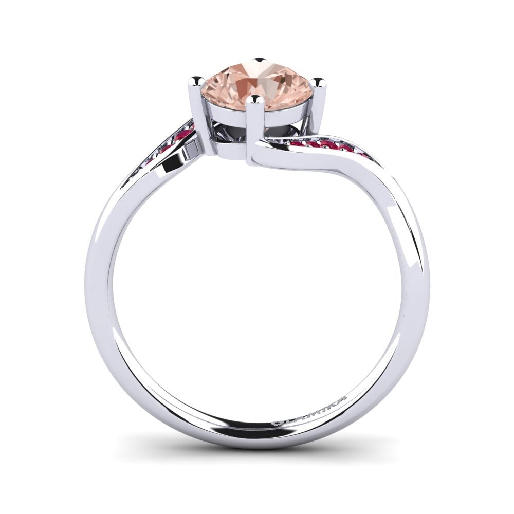 Morganite Engagement Ring Miguelina