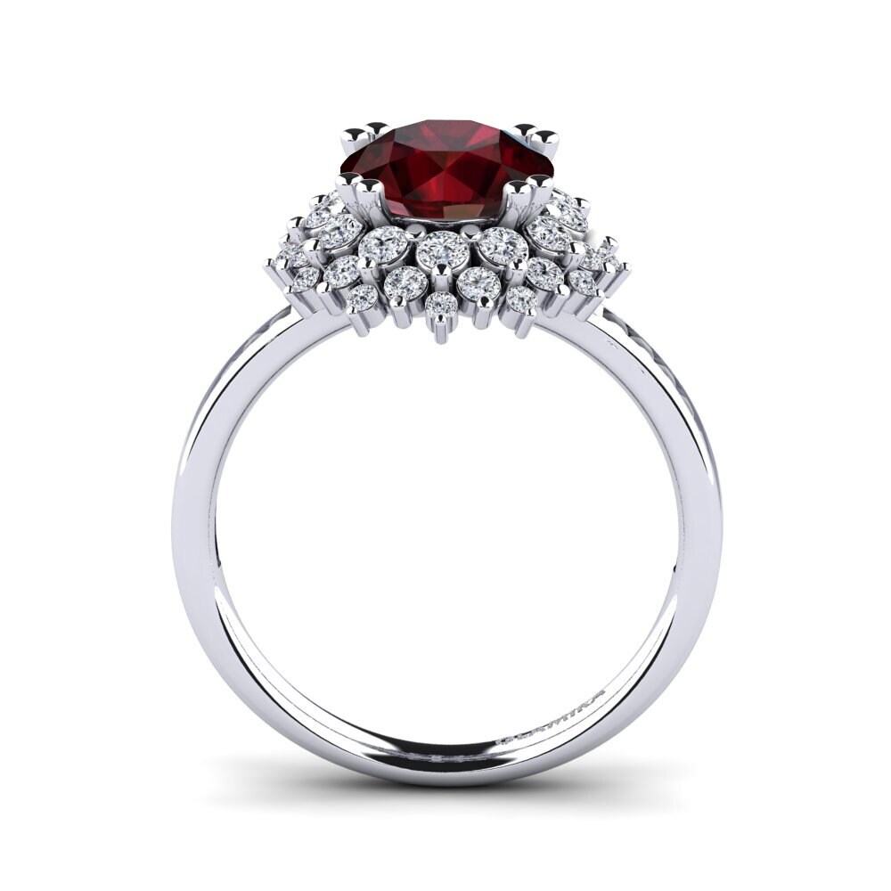 Garnet Engagement Ring Muranda