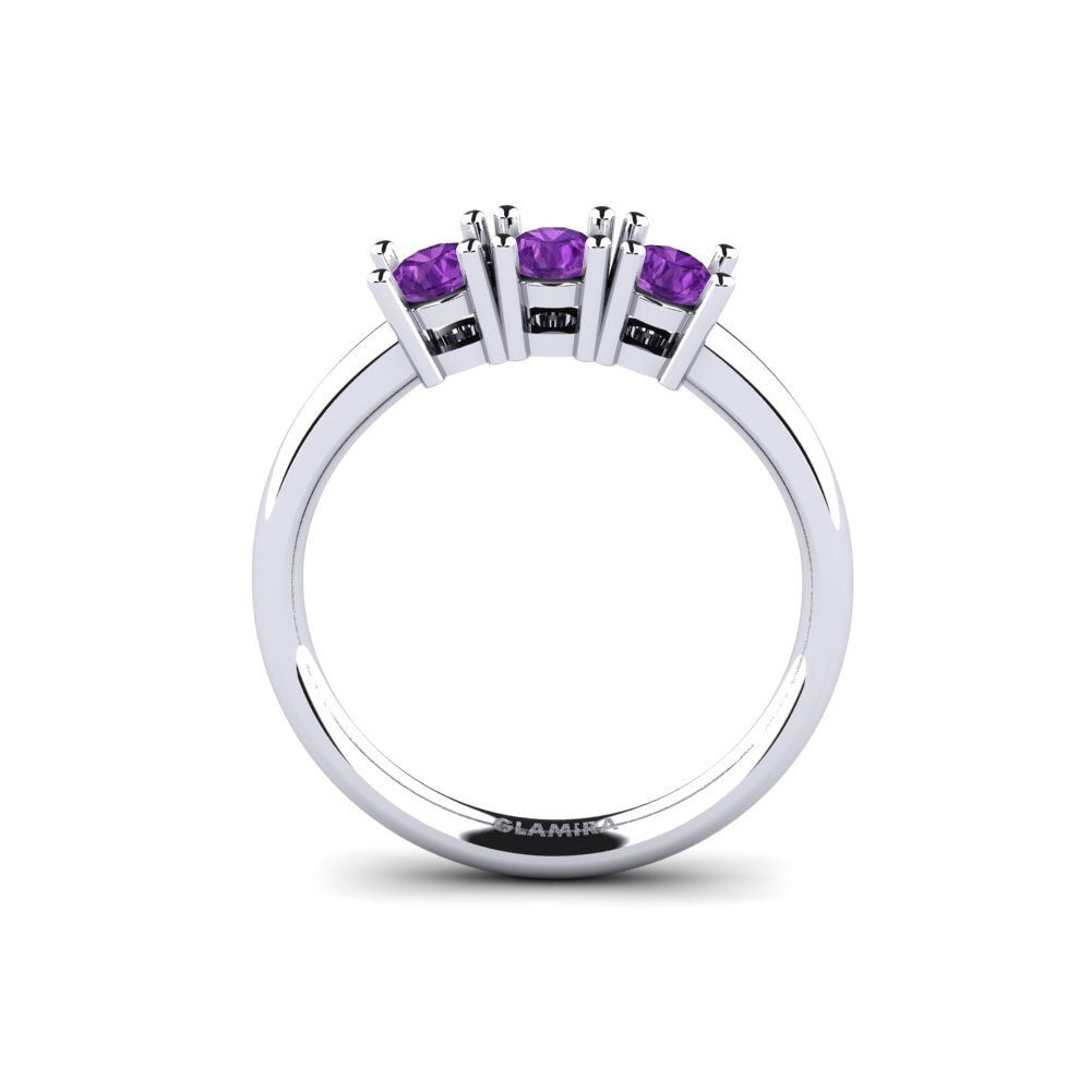 Amatista Anillo de compromiso Odelia